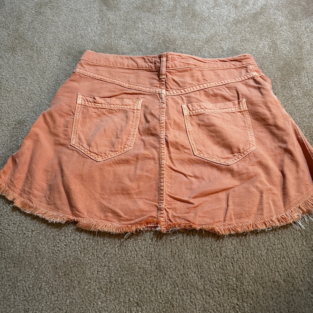 NWOT Pilcro Frayed Hem Mini Skirt